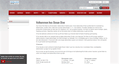 Desktop Screenshot of oceandive.dk